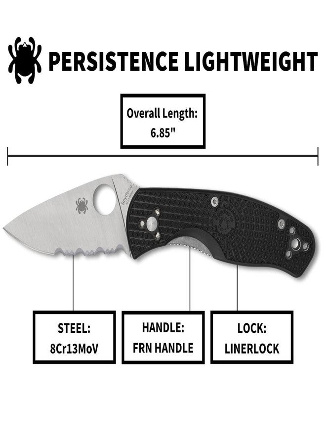 سباي ديركو Spyderco C136PSBK Persistence Lightweight - Image 5